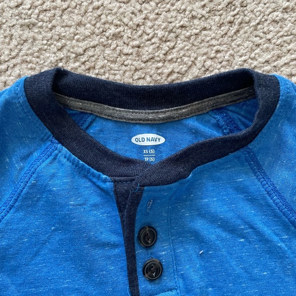 Boys blue shirt - size XS (5) - Picture 2 of 2